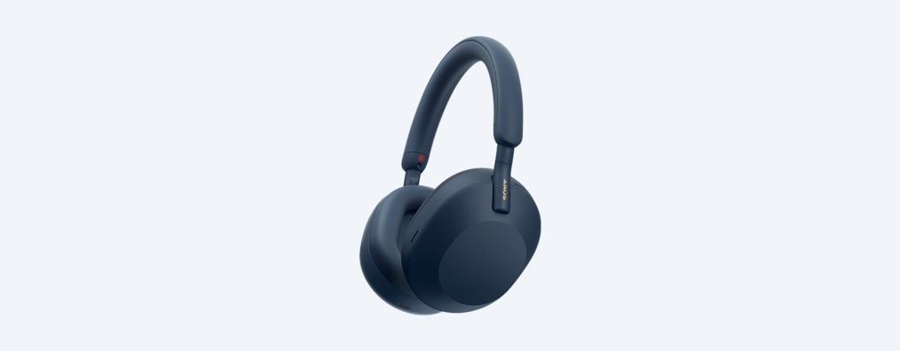 Image of Blue WH-1000XM5 headphones