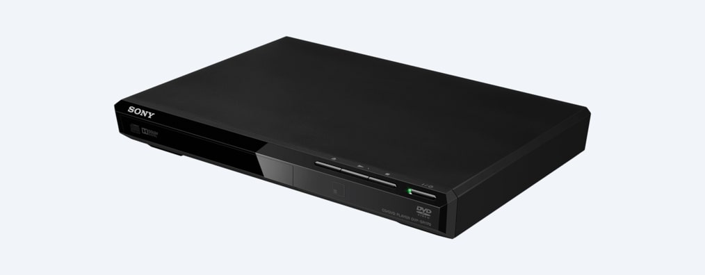 Three-quarter view of DVD Player DVP-SR170