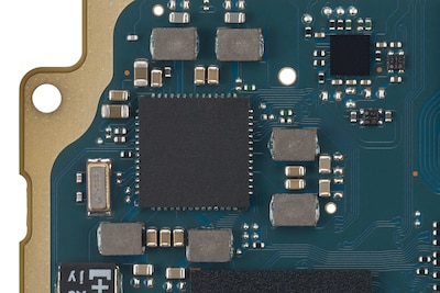 Circuit board featuring winding inductors