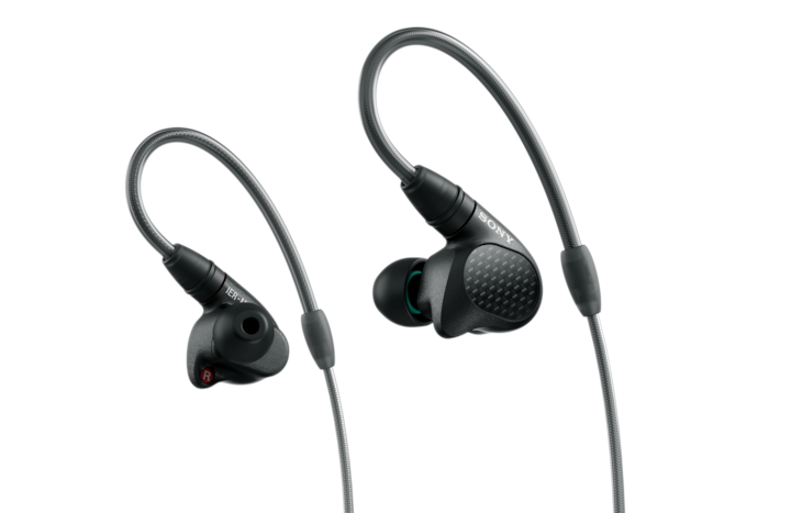 Product shot of IER-M9 in-ear monitor headphones