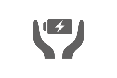 Battery care icon