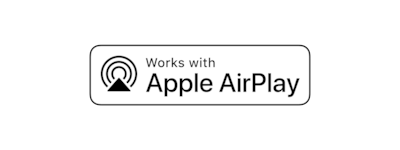 Logo for Apple AirPlay